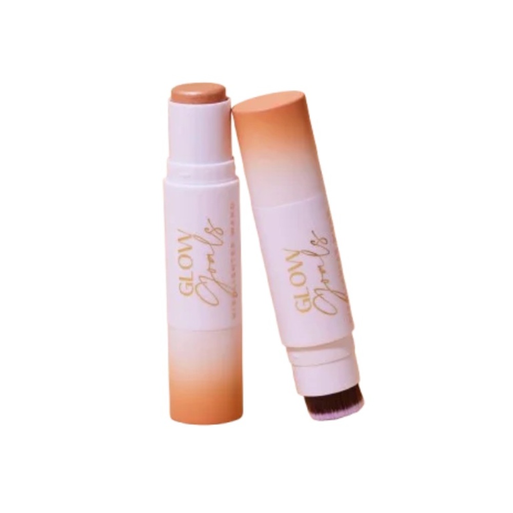 Glow Goals Highlighter Wand | Double Ended - Champagne